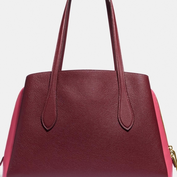 Coach Lora Carryall Colorblock Satchel BNWT - Picture 3 of 11